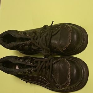 VINTAGE DR. MARTENS Black LEATHER BOOTS 90’s
